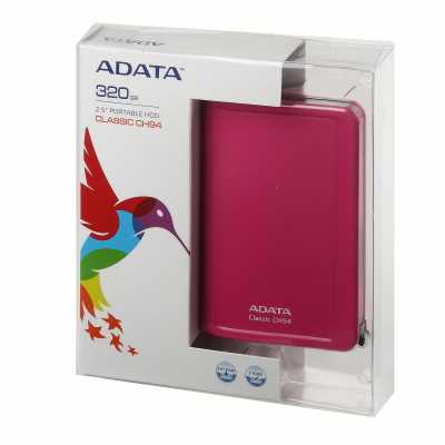 ������ ������� ������� ���� A-Data Classic CH94 Pink 2.5" 320 �� (ACH94-320GU-CPK) ���� 2