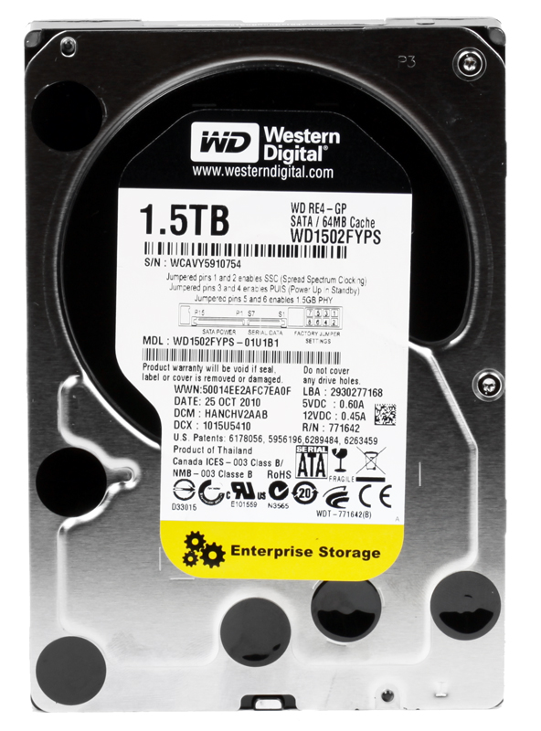 ������ ������� ���� Western Digital WD1502FYPS (WD1502FYPS) ���� 3