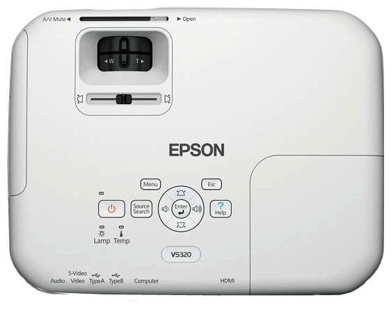 ������ �������� Epson VS320 (VS320) ���� 5