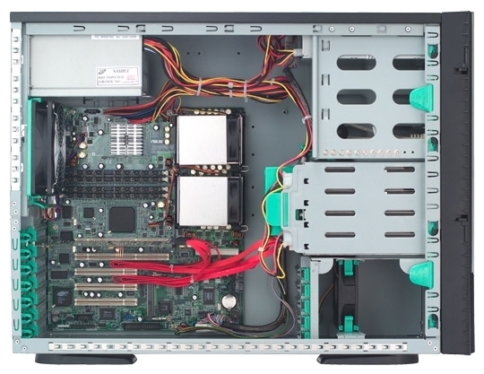 ������ ������ Chenbro SR10566T-C4 Black (SR10566T-C4) ���� 3