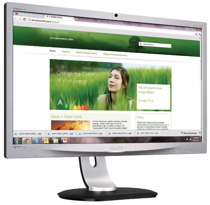 ������ ������� Philips 241P4QRYES (241P4QRYES/00) ���� 2