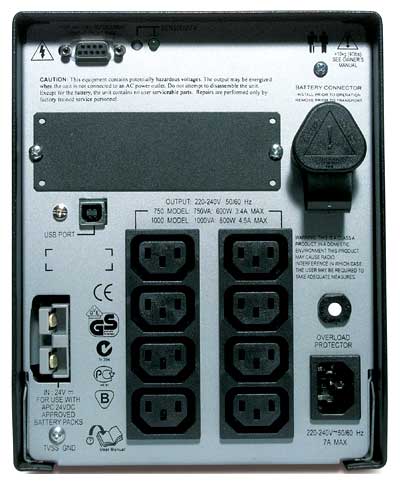 ������ ��� APC Smart-UPS XL 750VA USB & Serial 230V (SUA750XLI) ���� 2