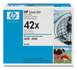 Купить Лазерный картридж HP Q5942X черный расширенной емкости (Q5942X) фото 1 Купить Лазерный картридж HP Q5942X черный расширенной емкости (Q5942X) фото 1
