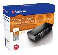 Внешний жесткий диск Verbatim 47672 Внешний жесткий диск Verbatim 47672