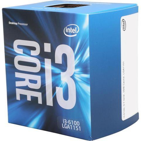 Процессор Intel Core i3-6100 Процессор Intel Core i3-6100