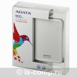 ������ ������� ������� ���� A-Data Classic CH94 2.5" 500 �� White (ACH94-500GU-CWH) ���� 2