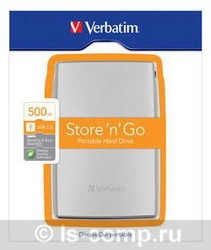 Купить Внешний жесткий диск Verbatim 53002 Silver (53002) фото 1 Купить Внешний жесткий диск Verbatim 53002 Silver (53002) фото 1
