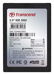 Жесткий диск Transcend TS64GSSD25-S Жесткий диск Transcend TS64GSSD25-S