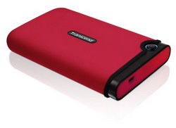 ������� ������� ���� Transcend StoreJet 2.5 Mobile Red 250 ��