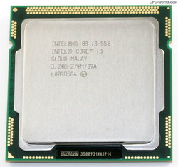 ��������� Intel Core i3-550