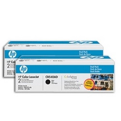 Лазерный картридж HP CB540AD черный двойная упаковка Лазерный картридж HP CB540AD черный двойная упаковка
