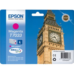 Струйный картридж Epson C13T70334010 пурпурный Струйный картридж Epson C13T70334010 пурпурный