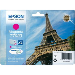 Струйный картридж Epson C13T70234010 пурпурный расширенная емкость Струйный картридж Epson C13T70234010 пурпурный расширенная емкость