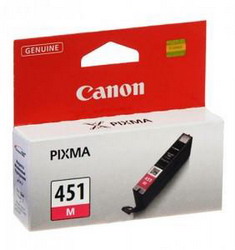 Струйный картридж Canon CLI-451M пурпурный Струйный картридж Canon CLI-451M пурпурный