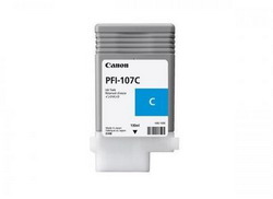 Струйный картридж Canon PFI-107C синий Струйный картридж Canon PFI-107C синий